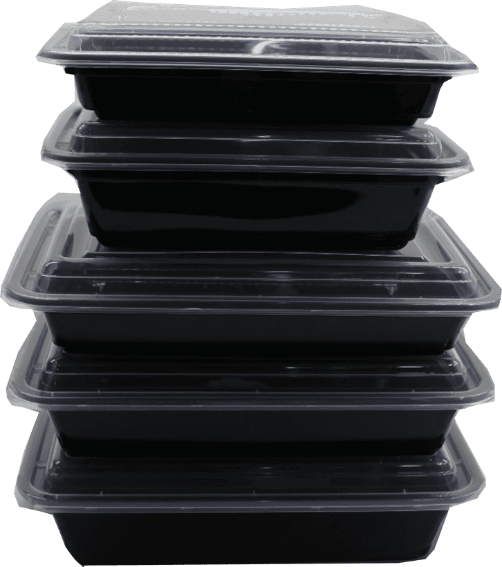 Injection Moulded Rectangle Series Food Containers